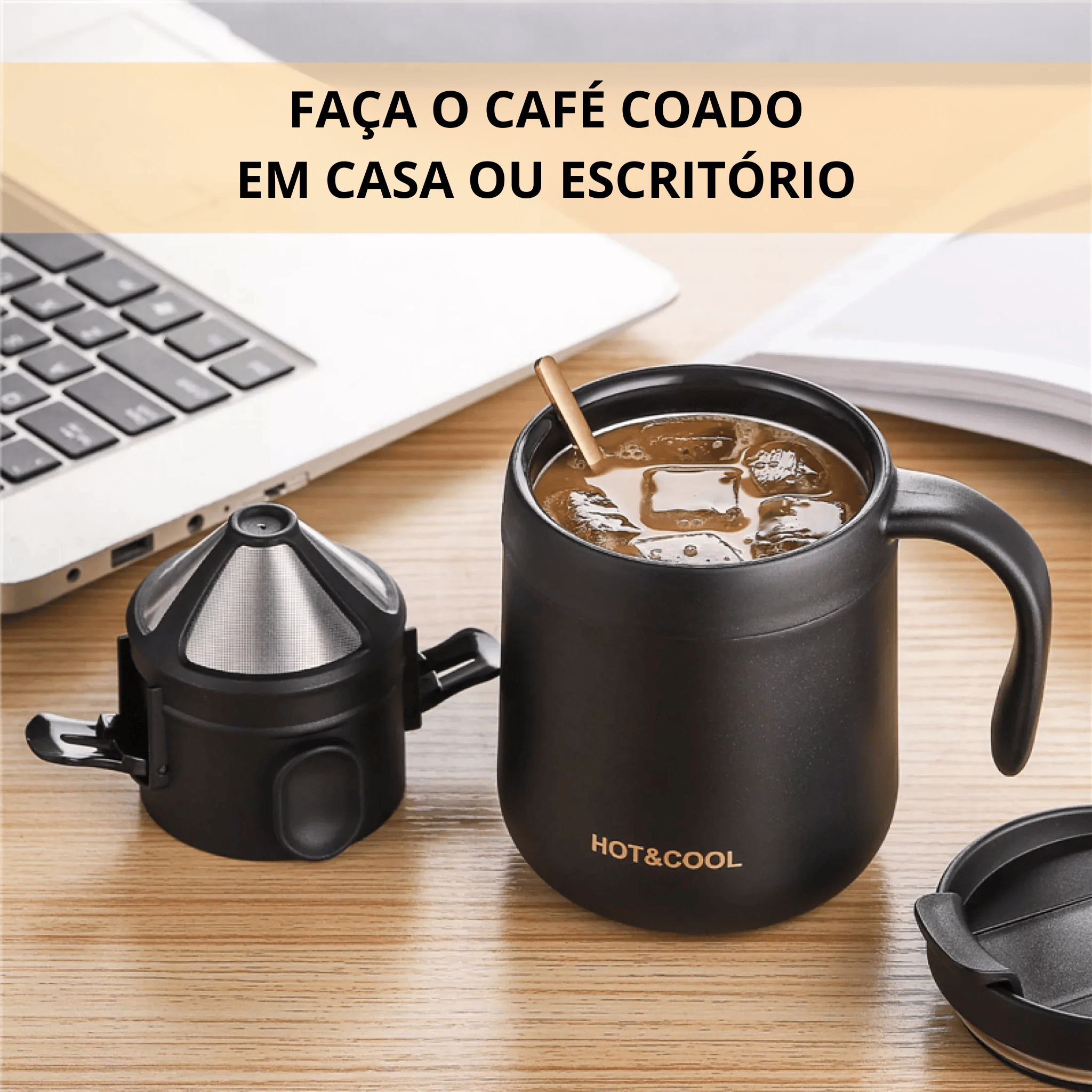 Kit Coador de Café + Xícara - Houzzi