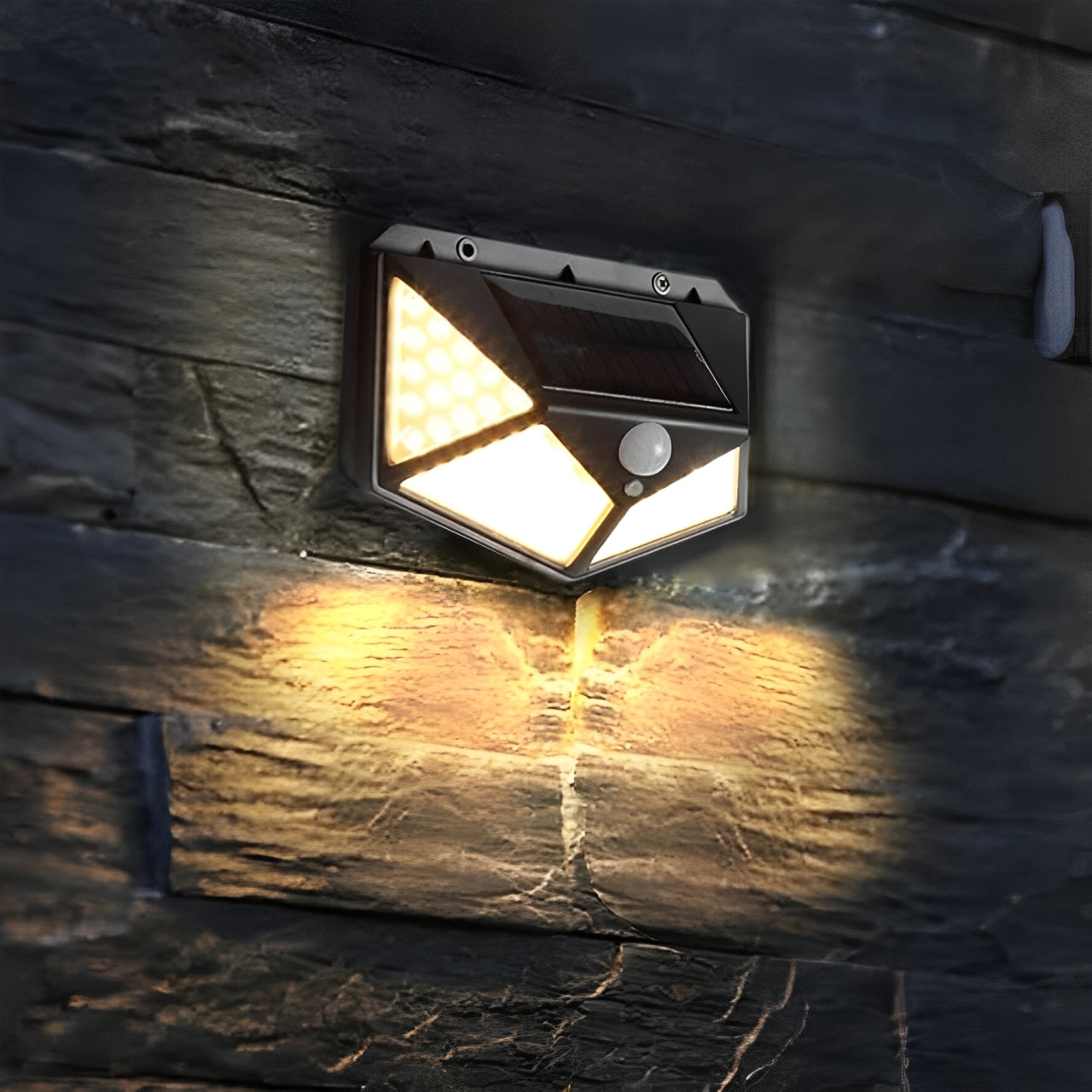 [2 UNIDADES] - Luz de LED com Painel Solar │Houzzi - Houzzi