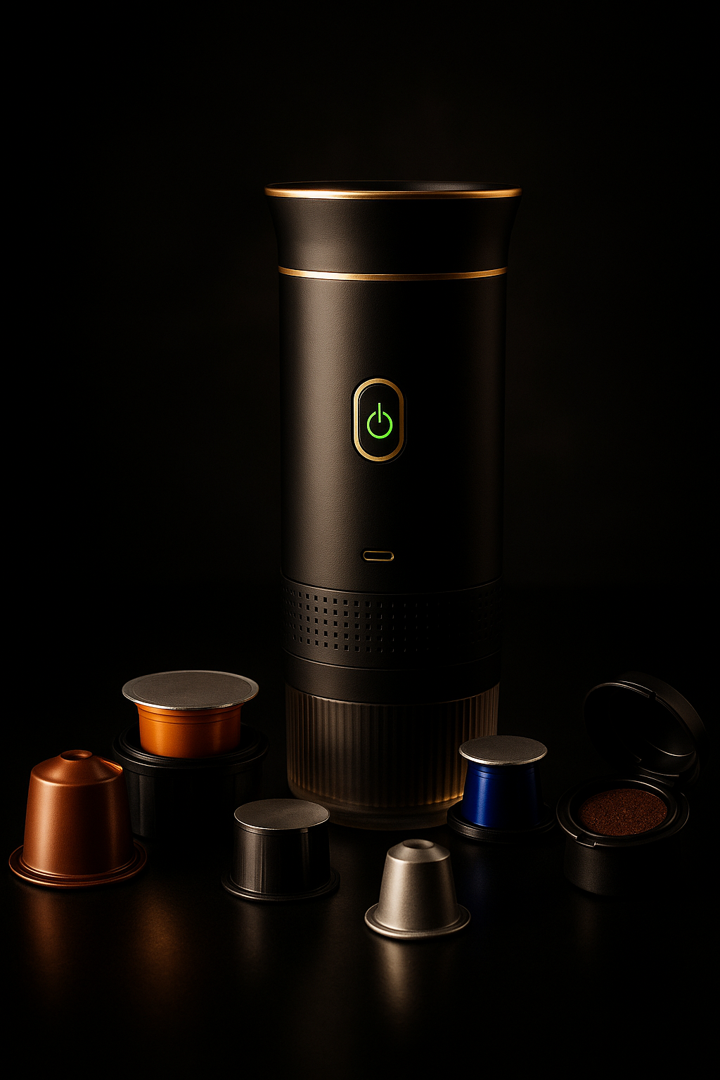 Máquina de Café Expresso Portátil 3 em 1 - Houzzi - Houzzi