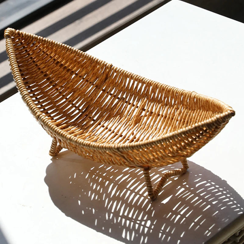 Cesto de Frutas Estilo Rattan - Houzzi - Houzzi