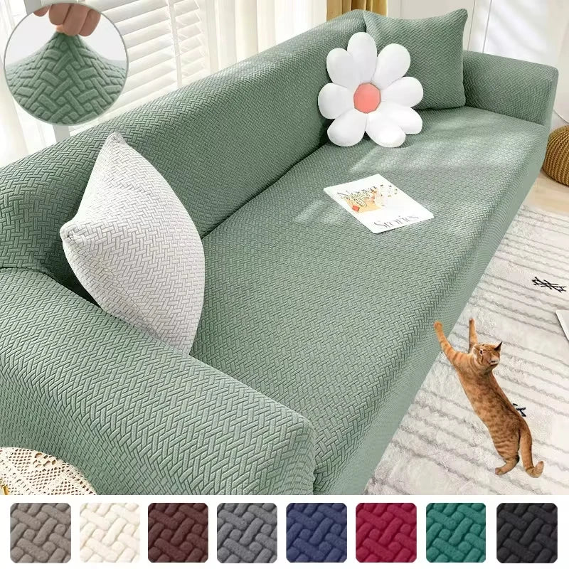 Capa de Sofá Jacquard │Houzzi - Houzzi