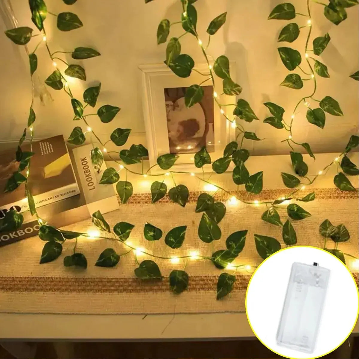 Folhas Decorativas com 20 Leds│Houzzi - Houzzi