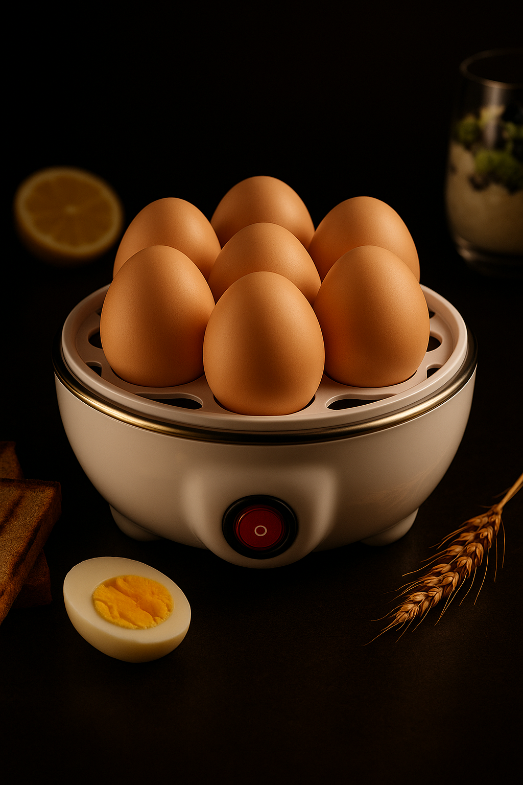 Máquina de Cozinhar Ovos - Houzzi - Houzzi